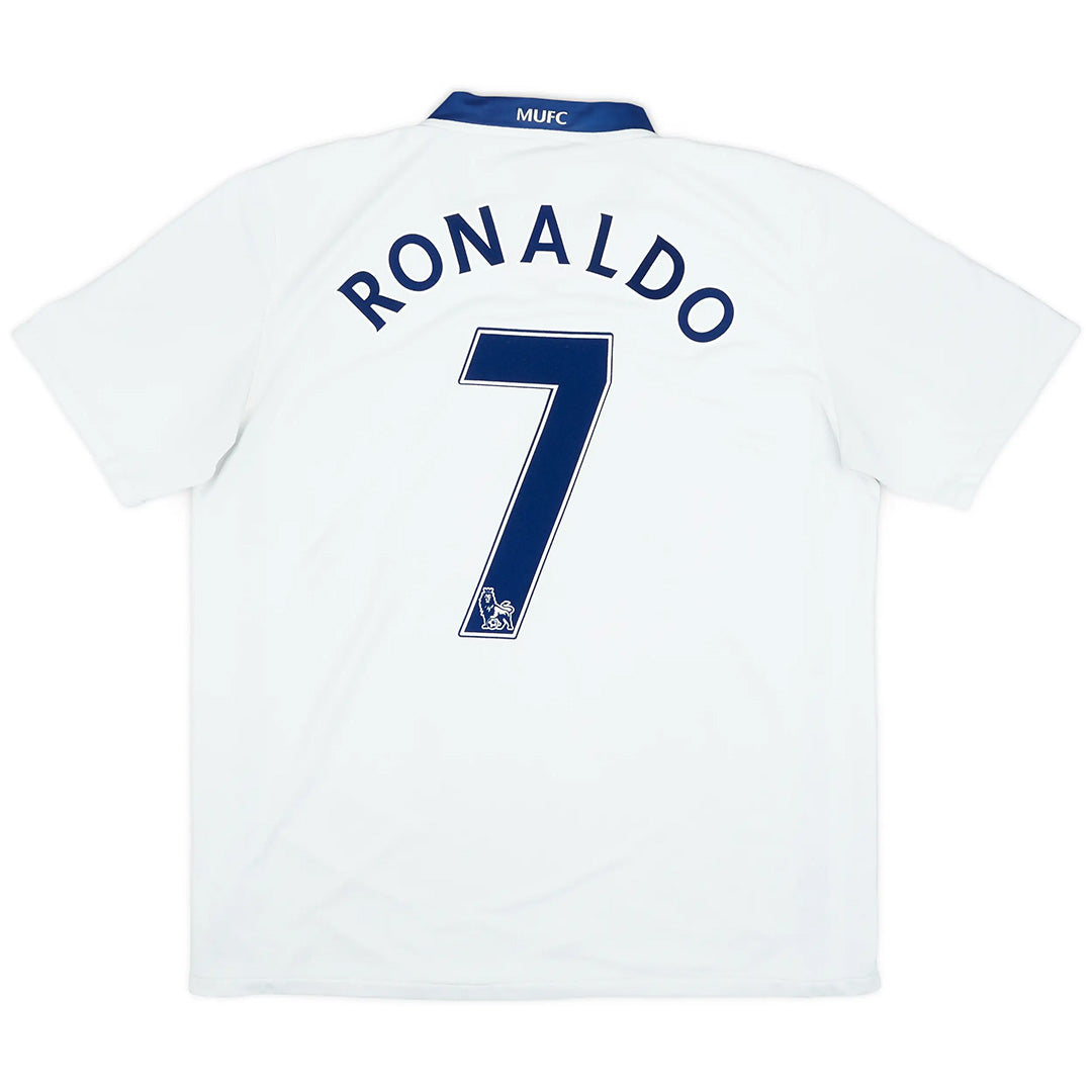 Ronaldo #7 Retro Manchester United Away Jersey 2008/09 