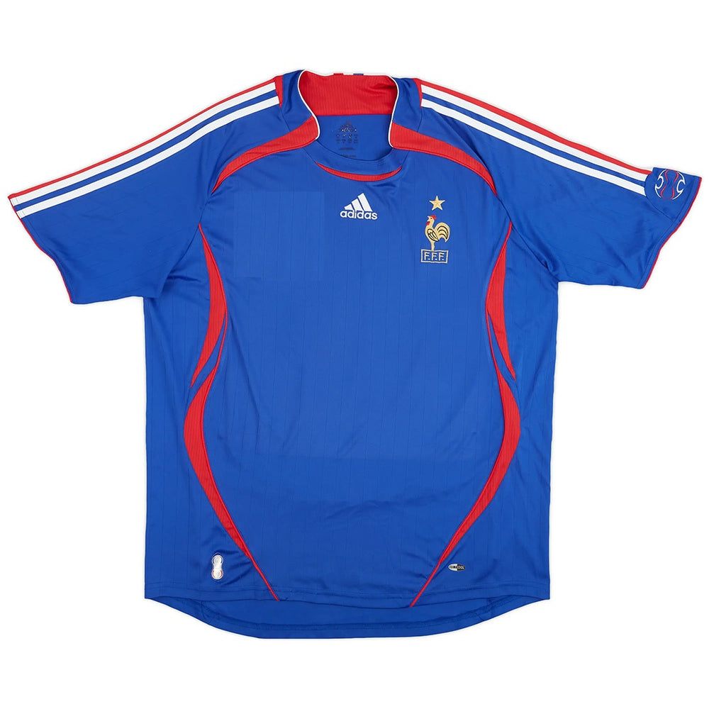 Retro France Home Jersey World Cup 2006 