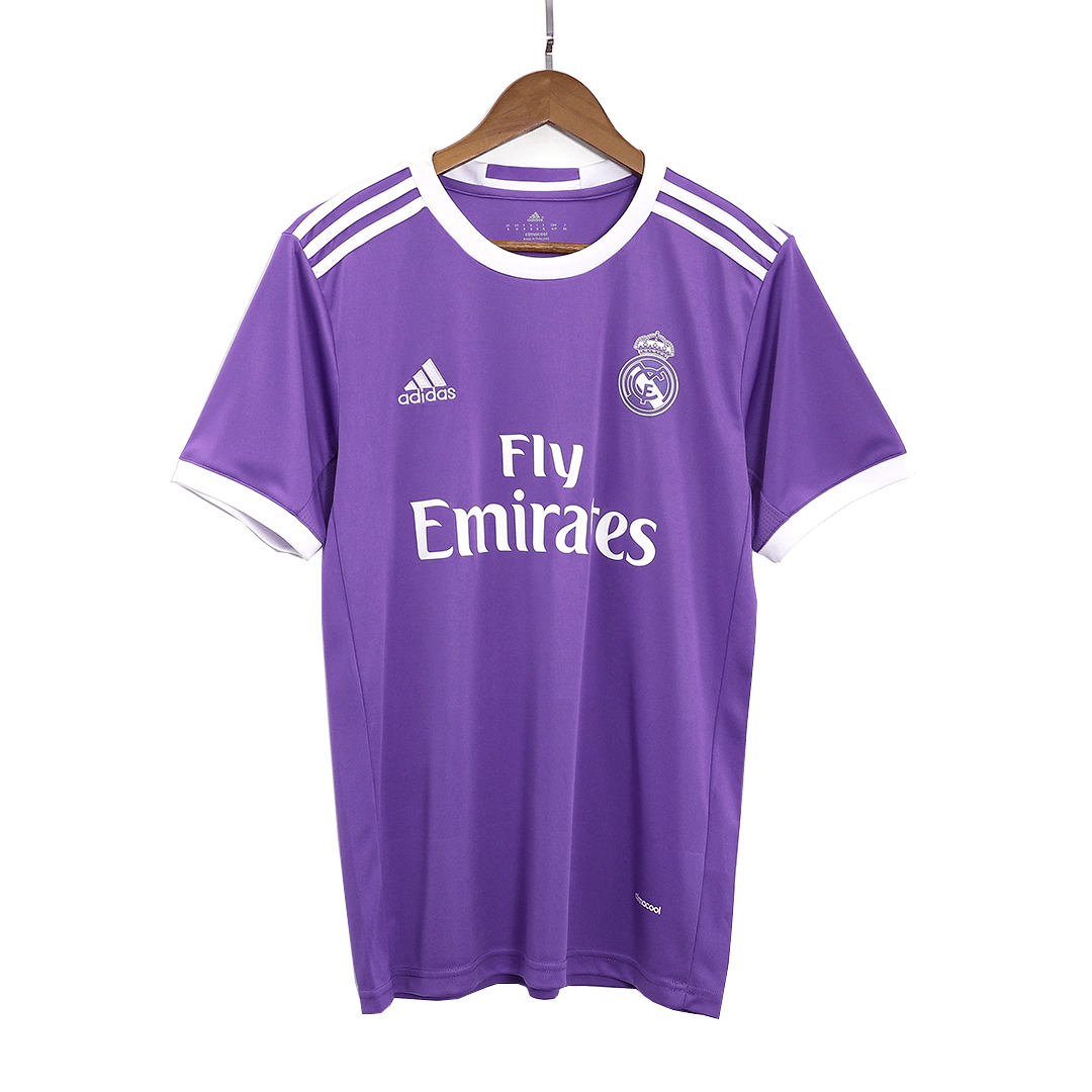 Bale #11 Retro Real Madrid Away Jersey 2016/17 