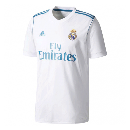 Ronaldo #7 Retro Real Madrid Home Jersey 2017/18 