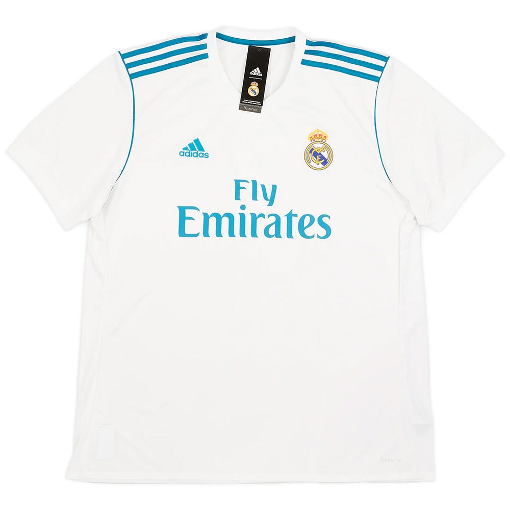 Ronaldo #7 Retro Real Madrid Home Jersey 2017/18 