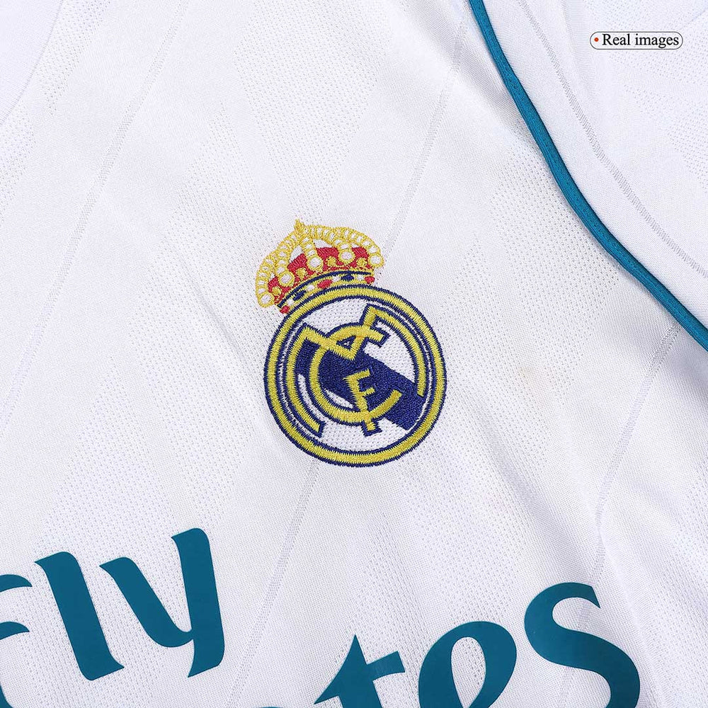 KROOS #8 Retro Real Madrid Home Jersey 2017/18 