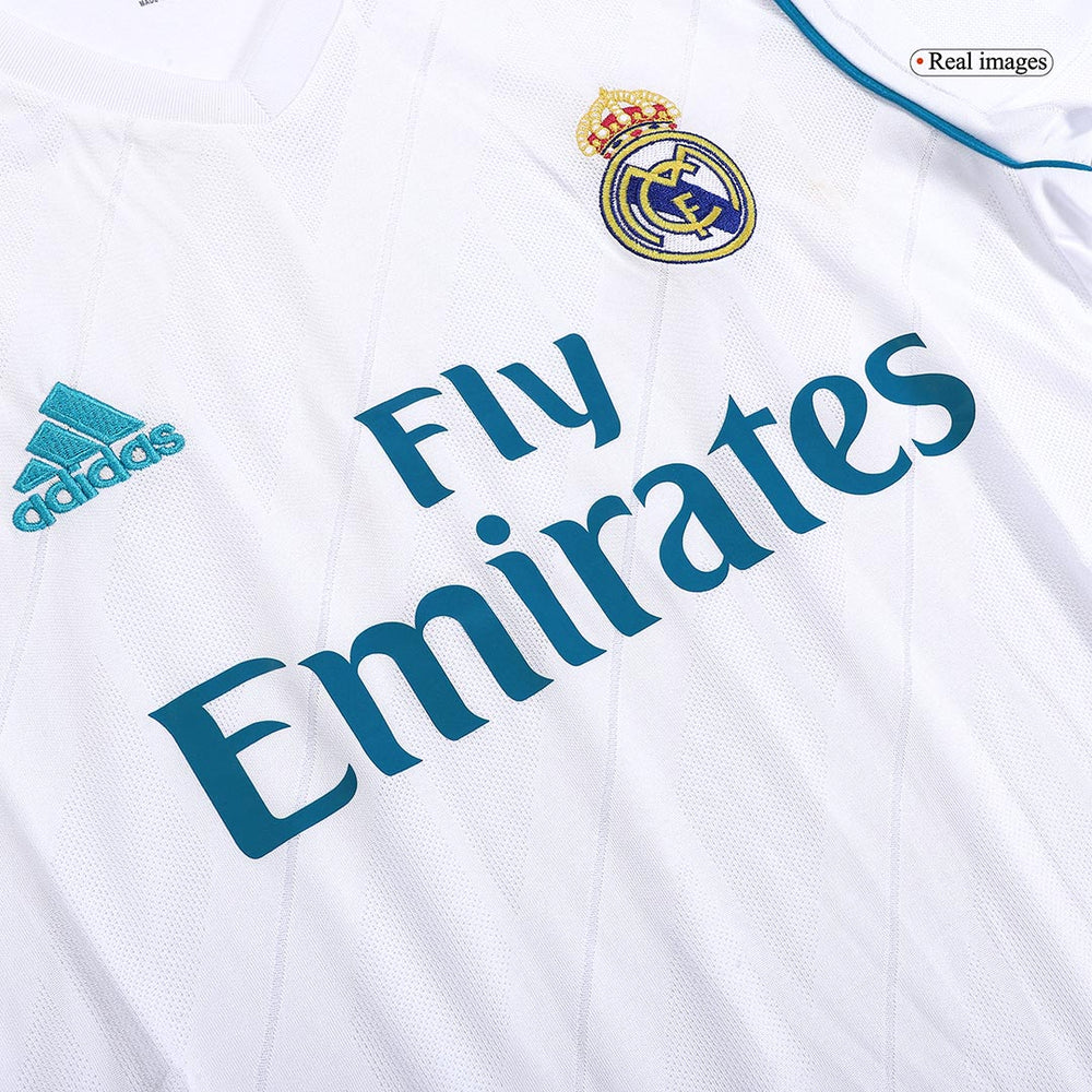 KROOS #8 Retro Real Madrid Home Jersey 2017/18 