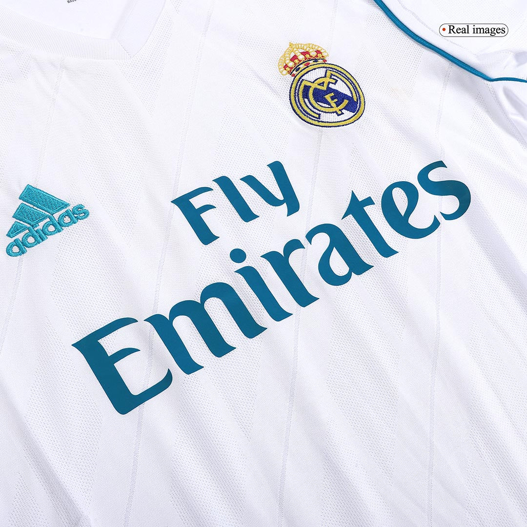 MODRIĆ #10 Retro Real Madrid Home Jersey 2017/18 
