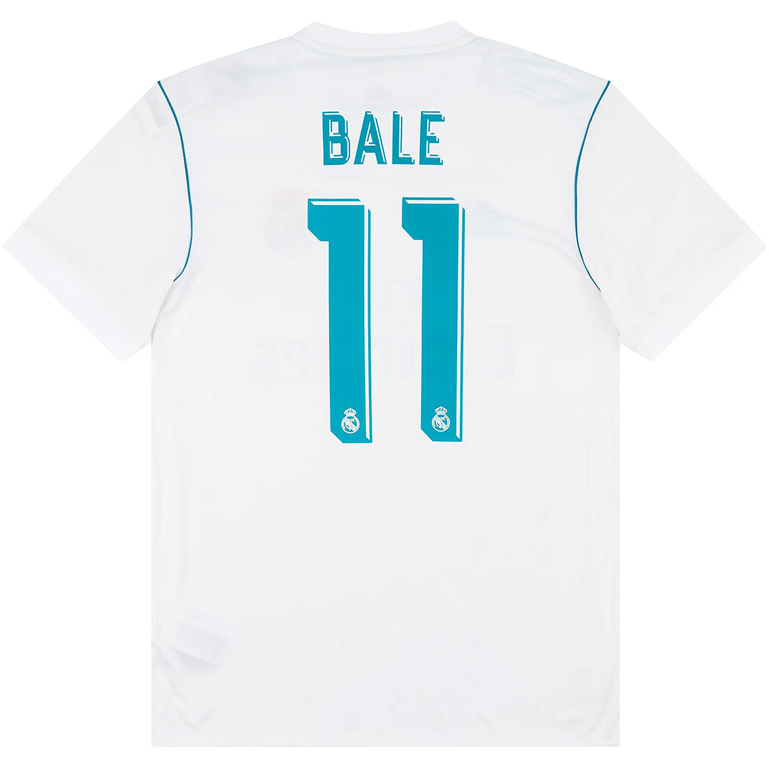 BALE #11 Retro Real Madrid Home Jersey 2017/18 