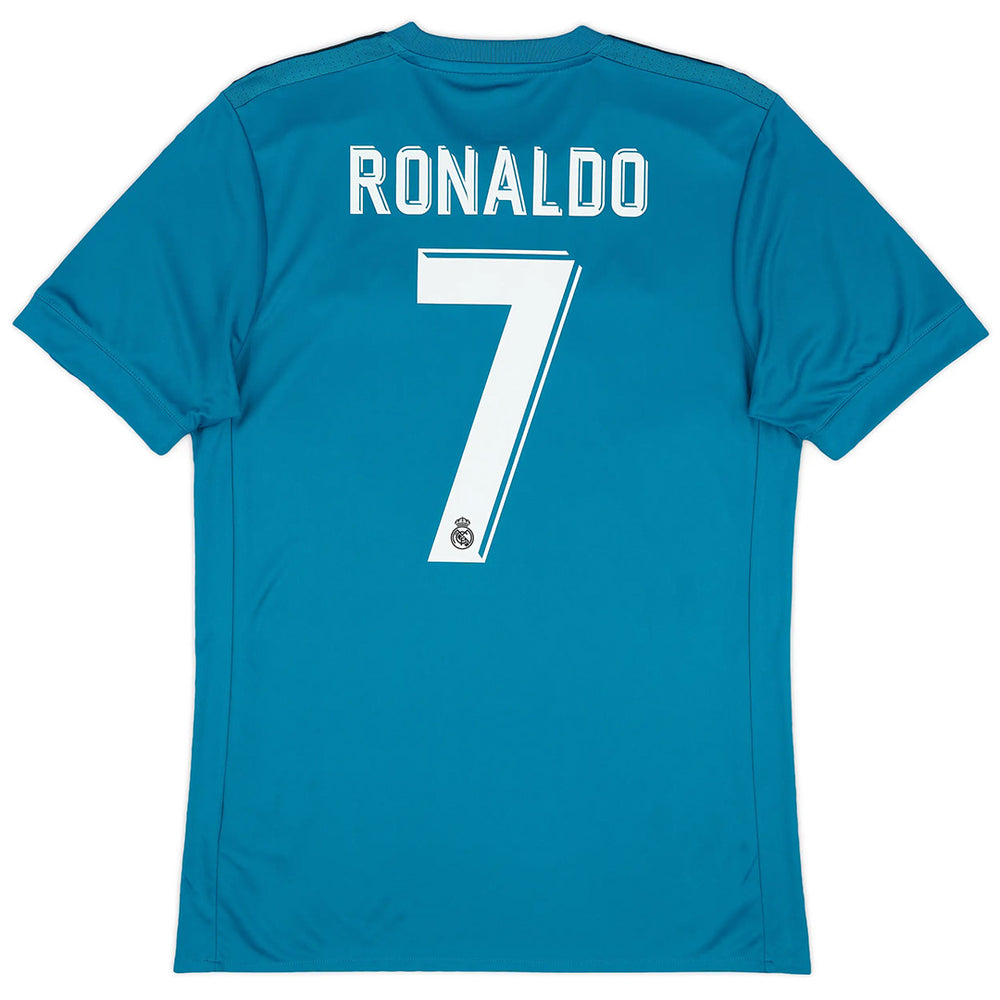 RONALDO #7 Retro Real Madrid Third Jersey 2017/18 