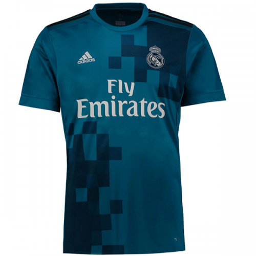 BENZEMA #9 Retro Real Madrid Third Jersey 2017/18 