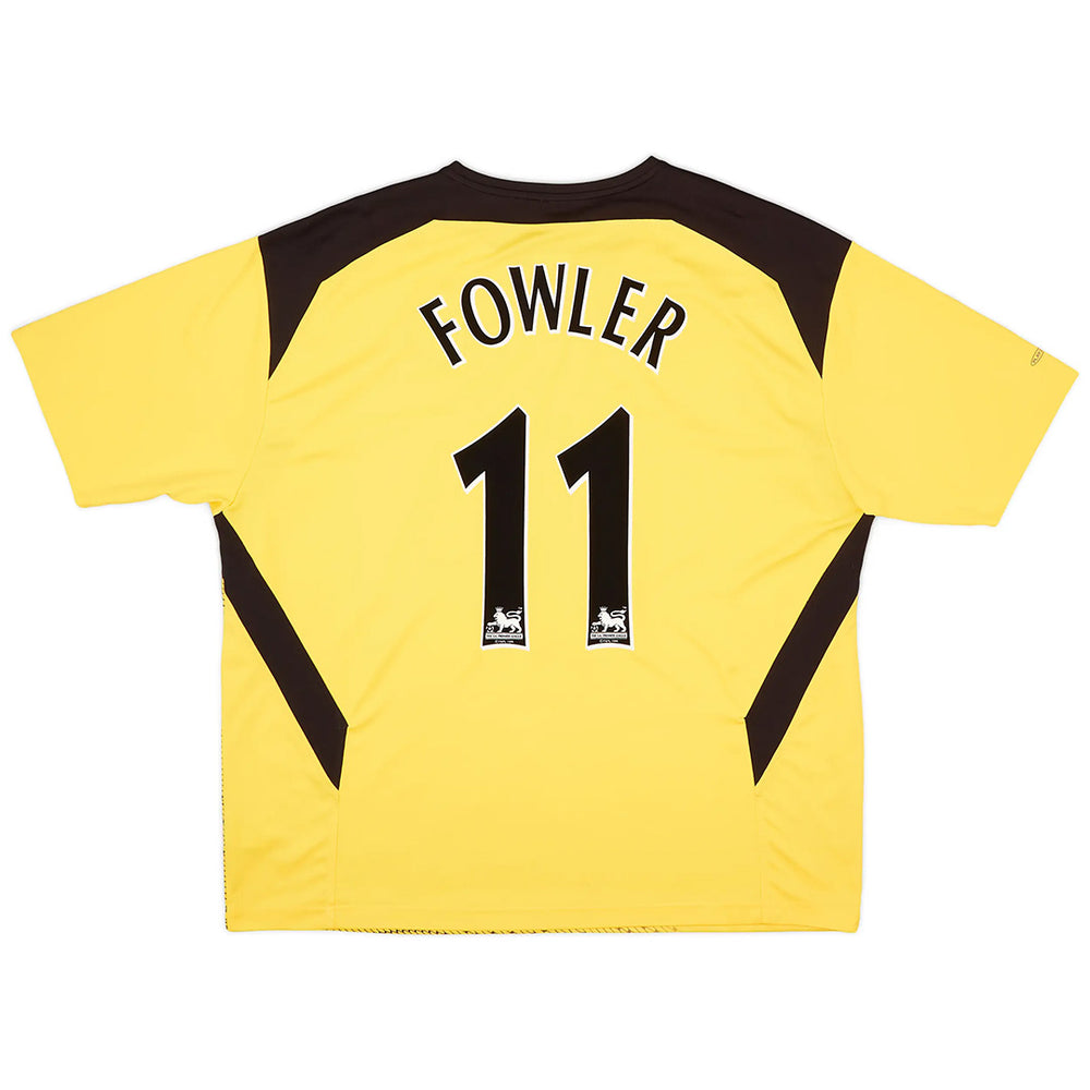 FOWLER #11 Retro Liverpool Away Jersey 2004/05 