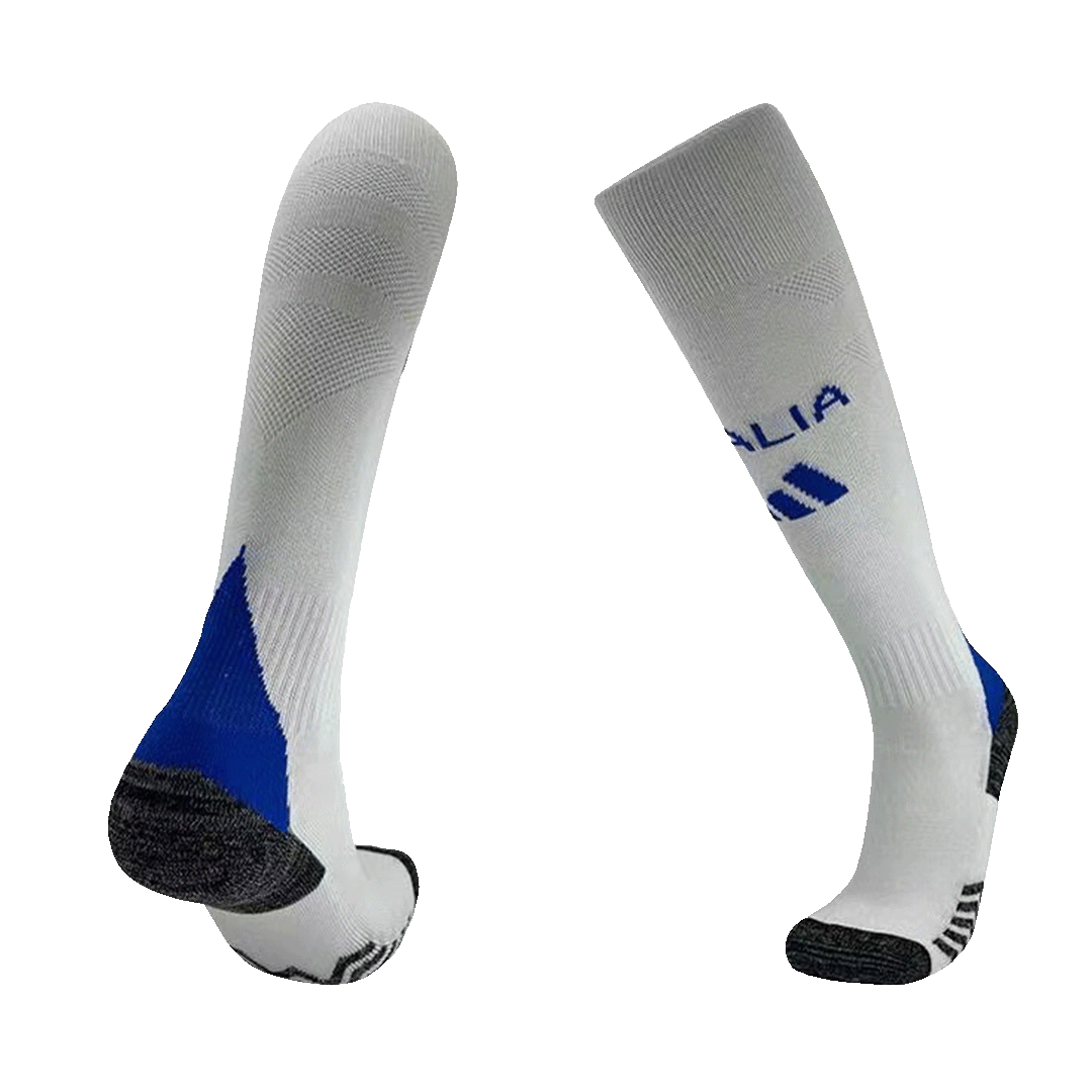 Italy Away Soccer Socks 