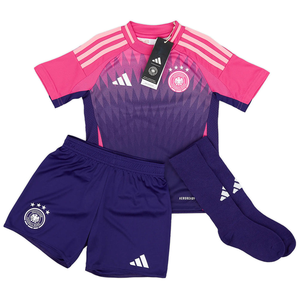 Kids Germany Away Full Jersey Kit Euro 