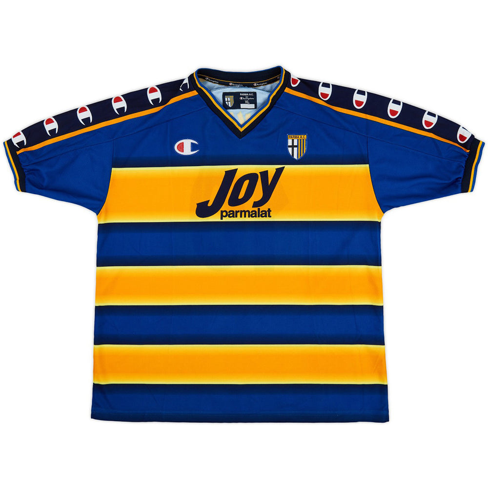 NAKATA #10 Retro Parma Calcio 1913 Home Jersey 2001/02 