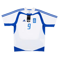 CHARISTEAS #9 Retro Greece Away Jersey Euro Cup 2004 