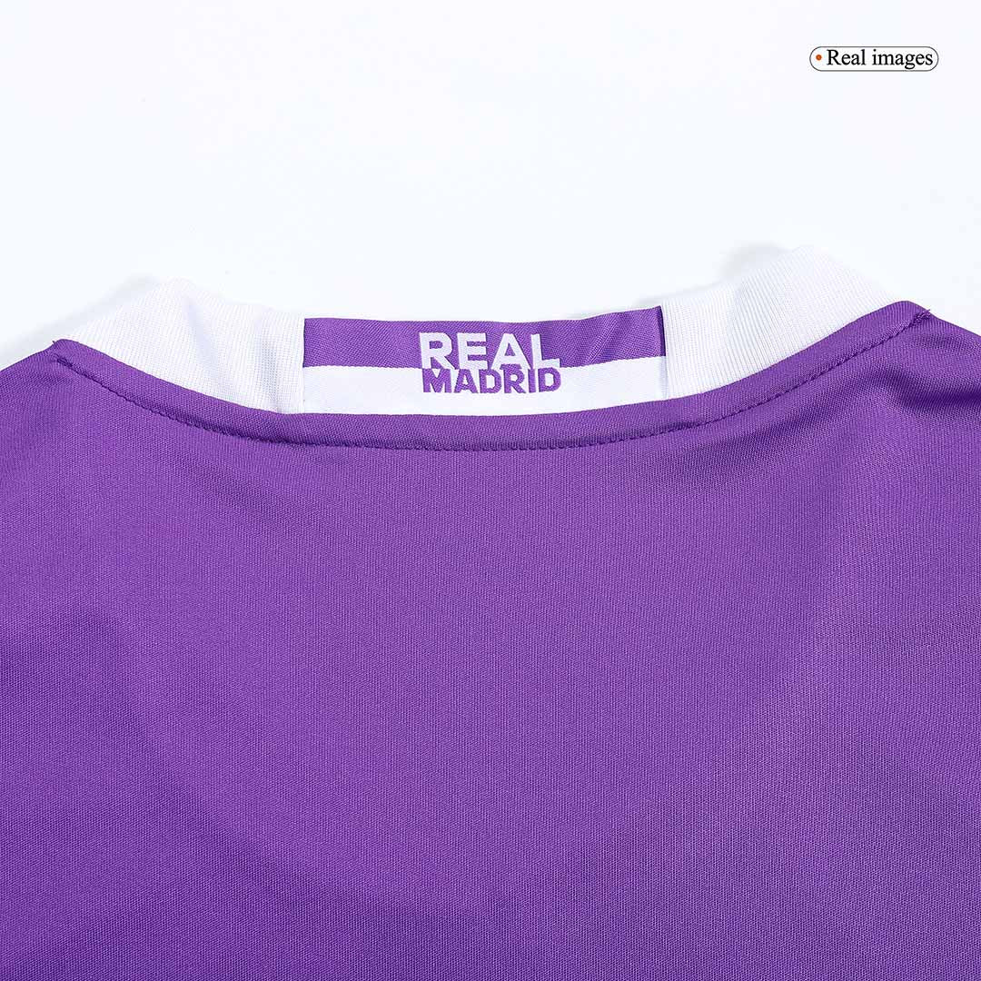 Ronaldo #7 Retro Real Madrid Long Sleeve Away Jersey 2016/17 