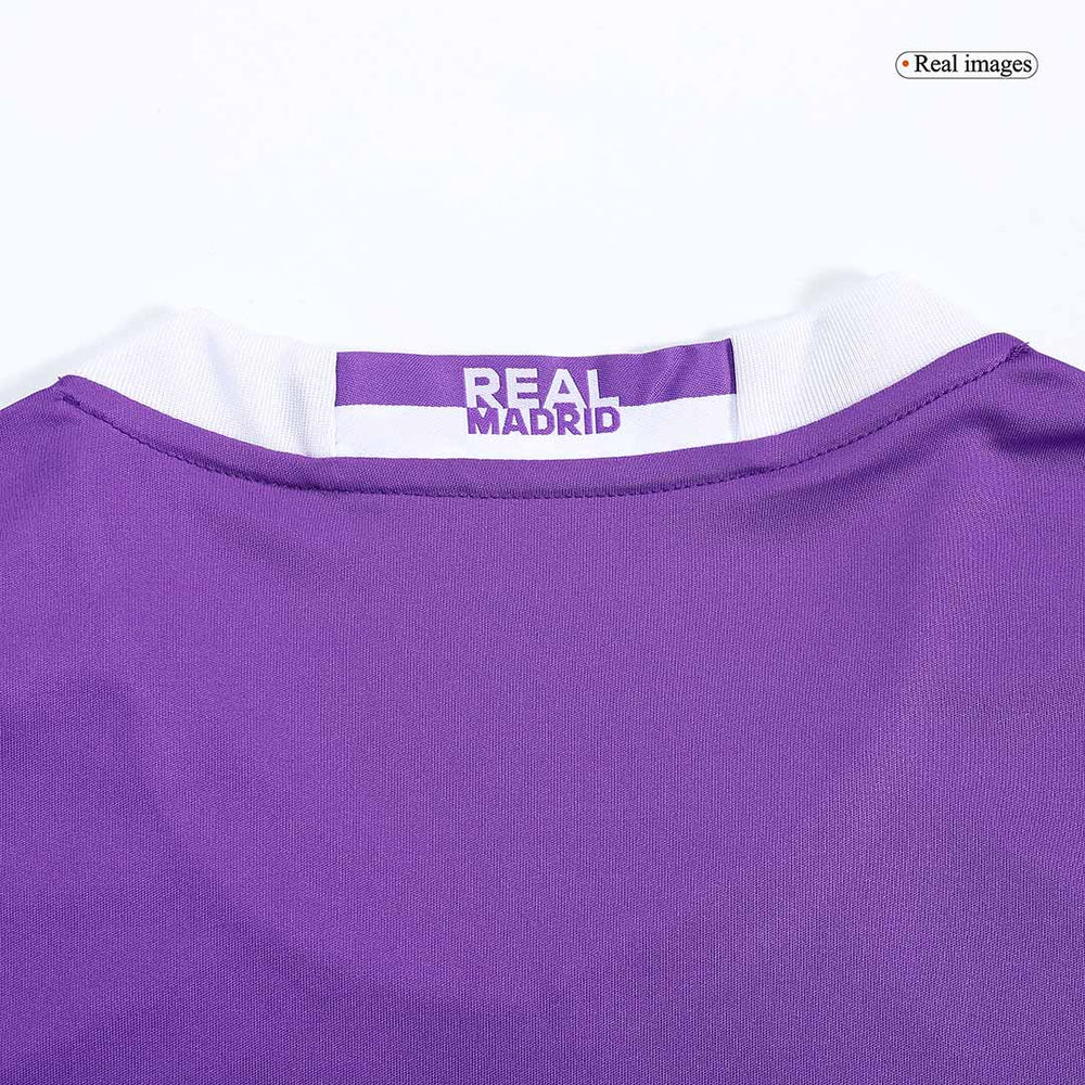 Ronaldo #7 Retro Real Madrid Long Sleeve Away Jersey 2016/17 