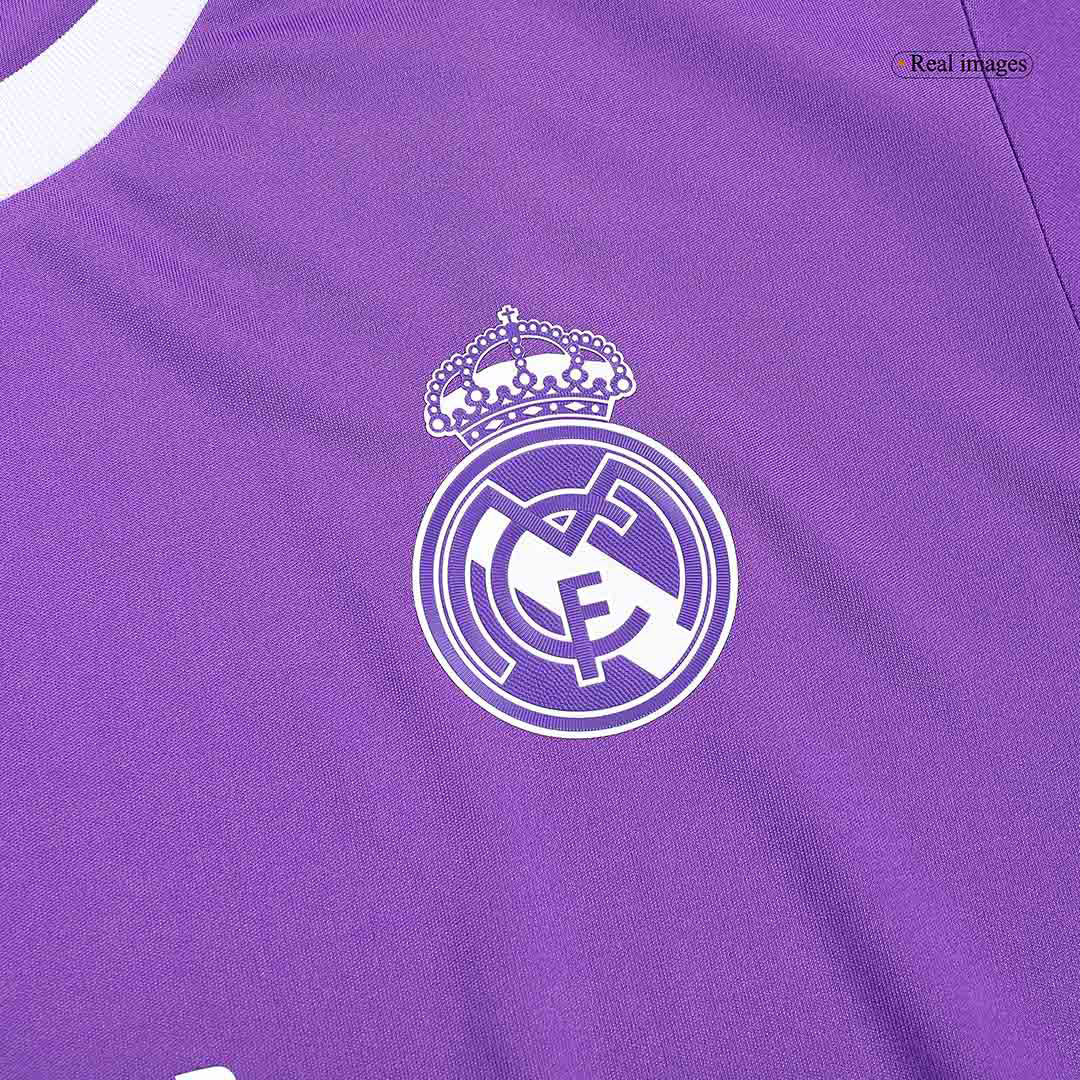 Ronaldo #7 Retro Real Madrid Long Sleeve Away Jersey 2016/17 