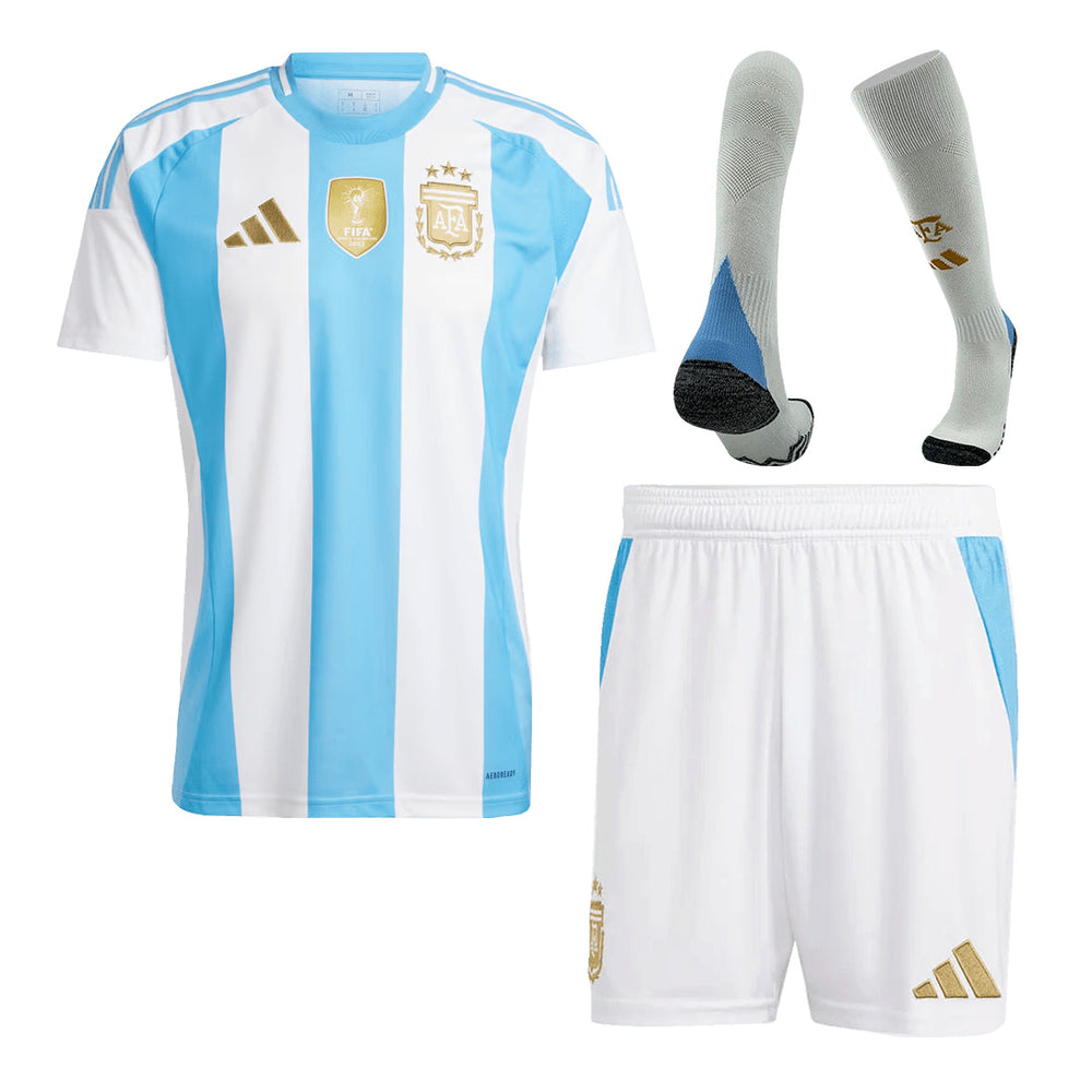 [Super Replica] Argentina Home Full Kit Copa America 