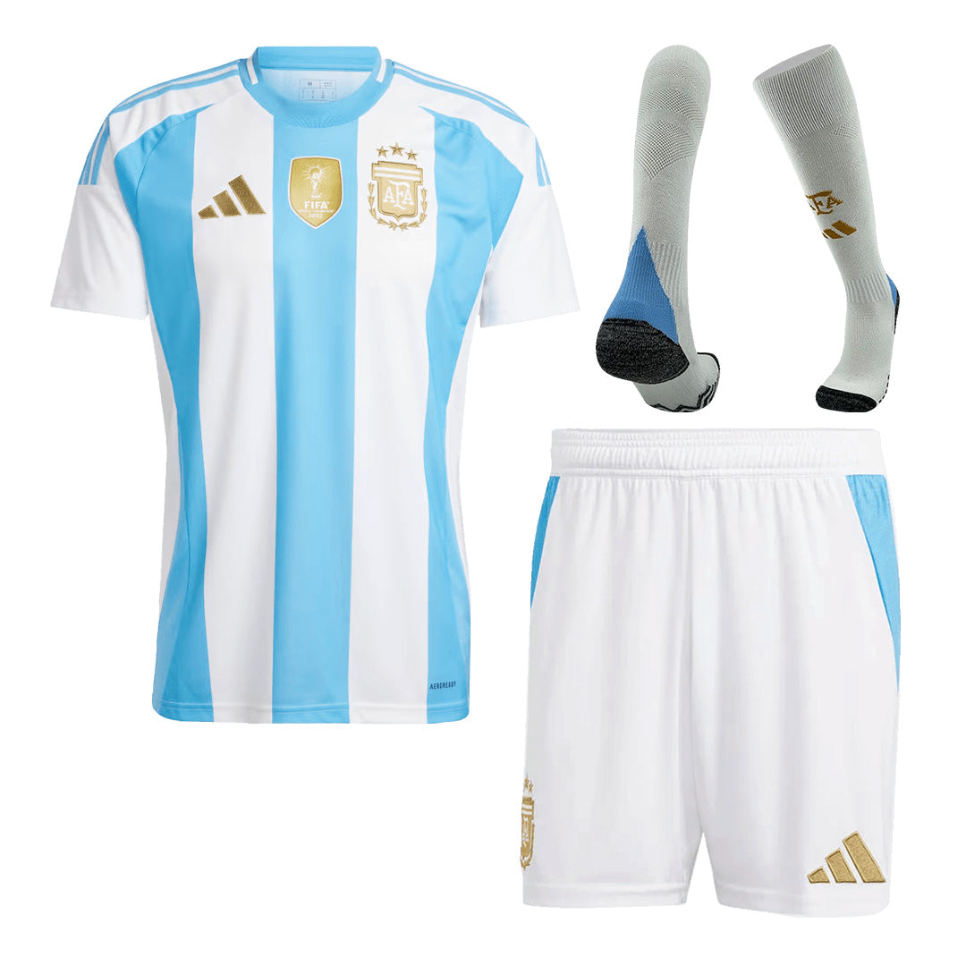 [Super Replica] Argentina Home Full Kit Copa America 