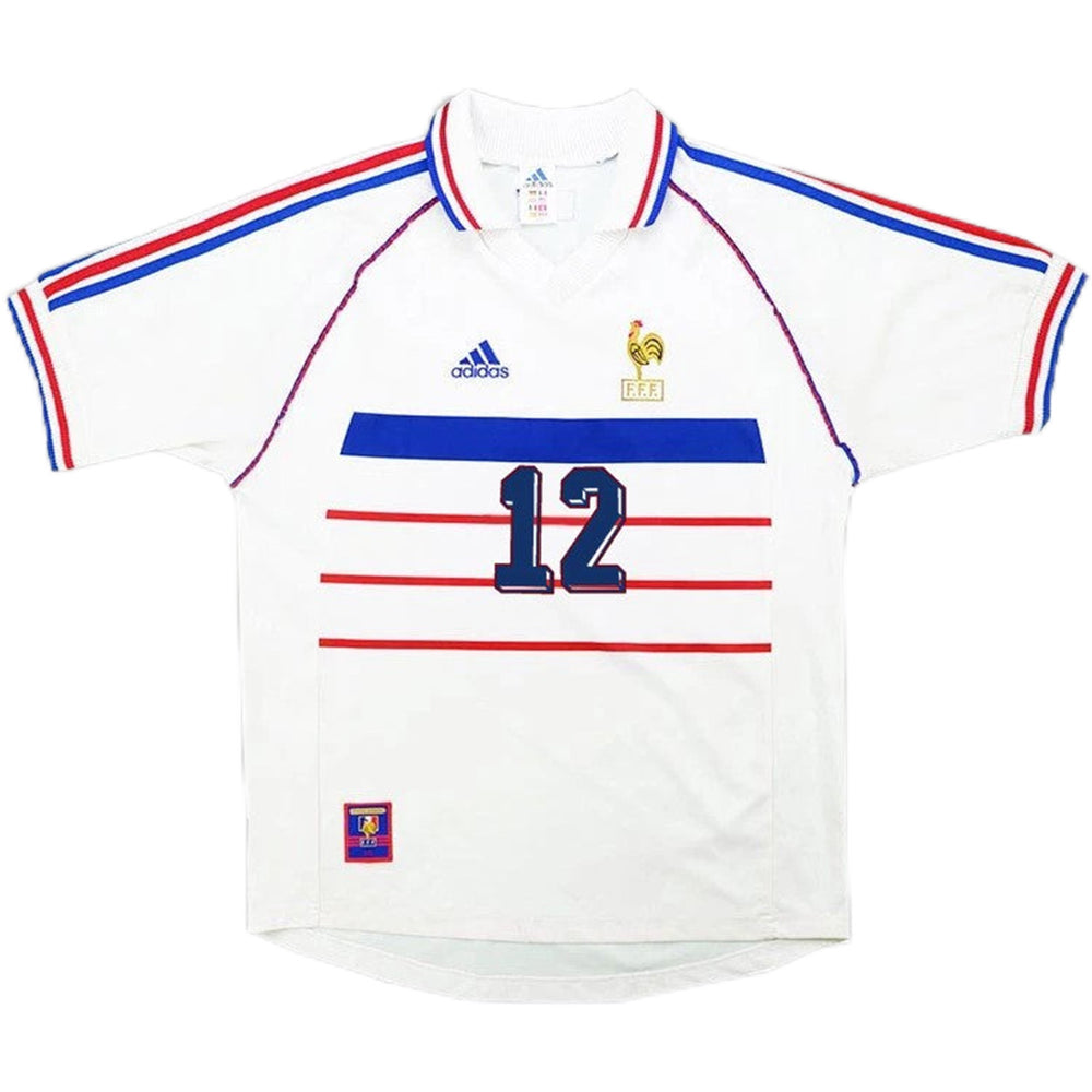 HENRY #12 Retro France Away Jersey World Cup 1998 