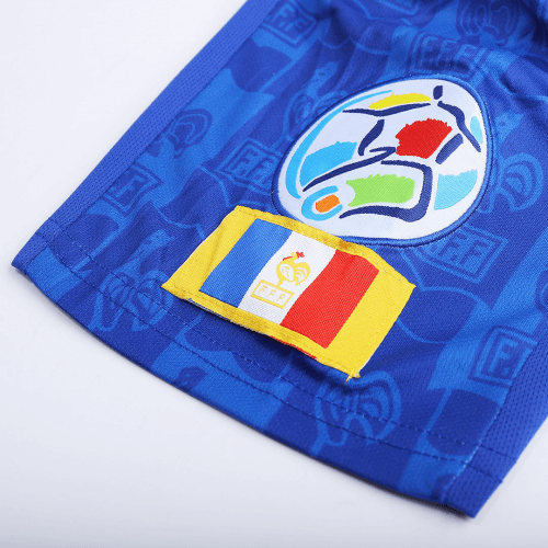 Zidane #10 Retro France Home Jersey Euro Cup 1996 