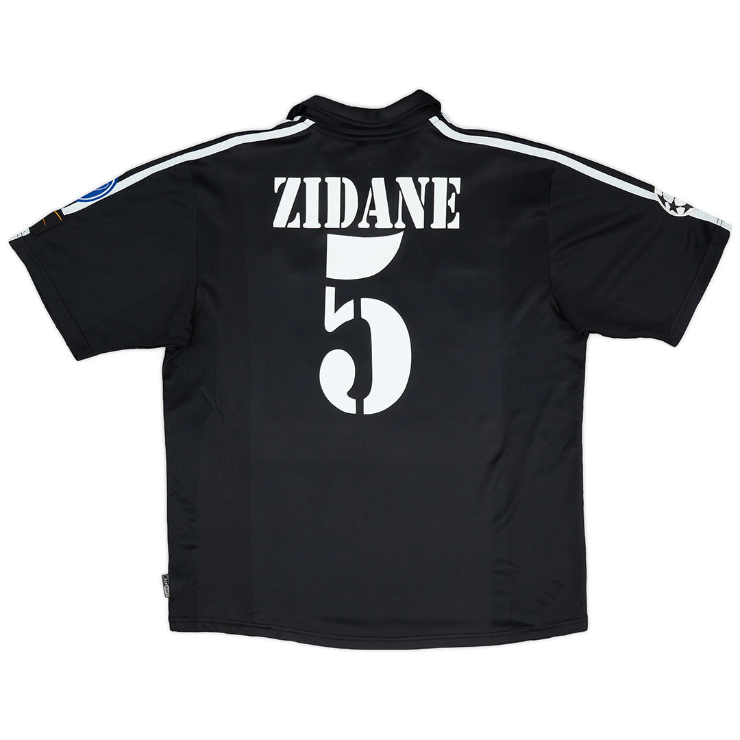 Zidane #5 Retro Real Madrid Centenary Away Jersey 2002/03 