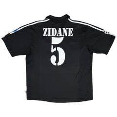 Zidane #5 Retro Real Madrid Centenary Away Jersey 2002/03 