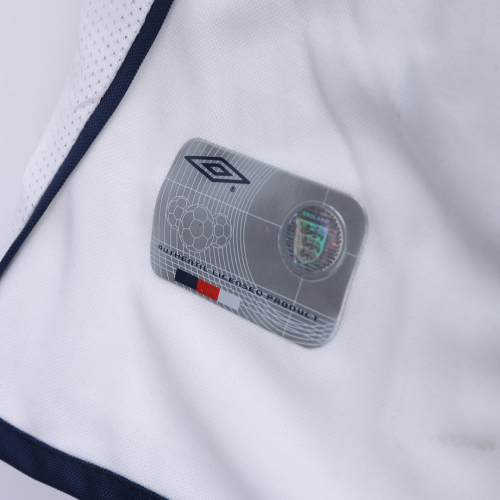 SCHOLES #8 Retro England Home Jersey World Cup 2002 