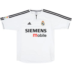 Ronaldo #9 Retro Real Madrid Home Jersey 2003/04 