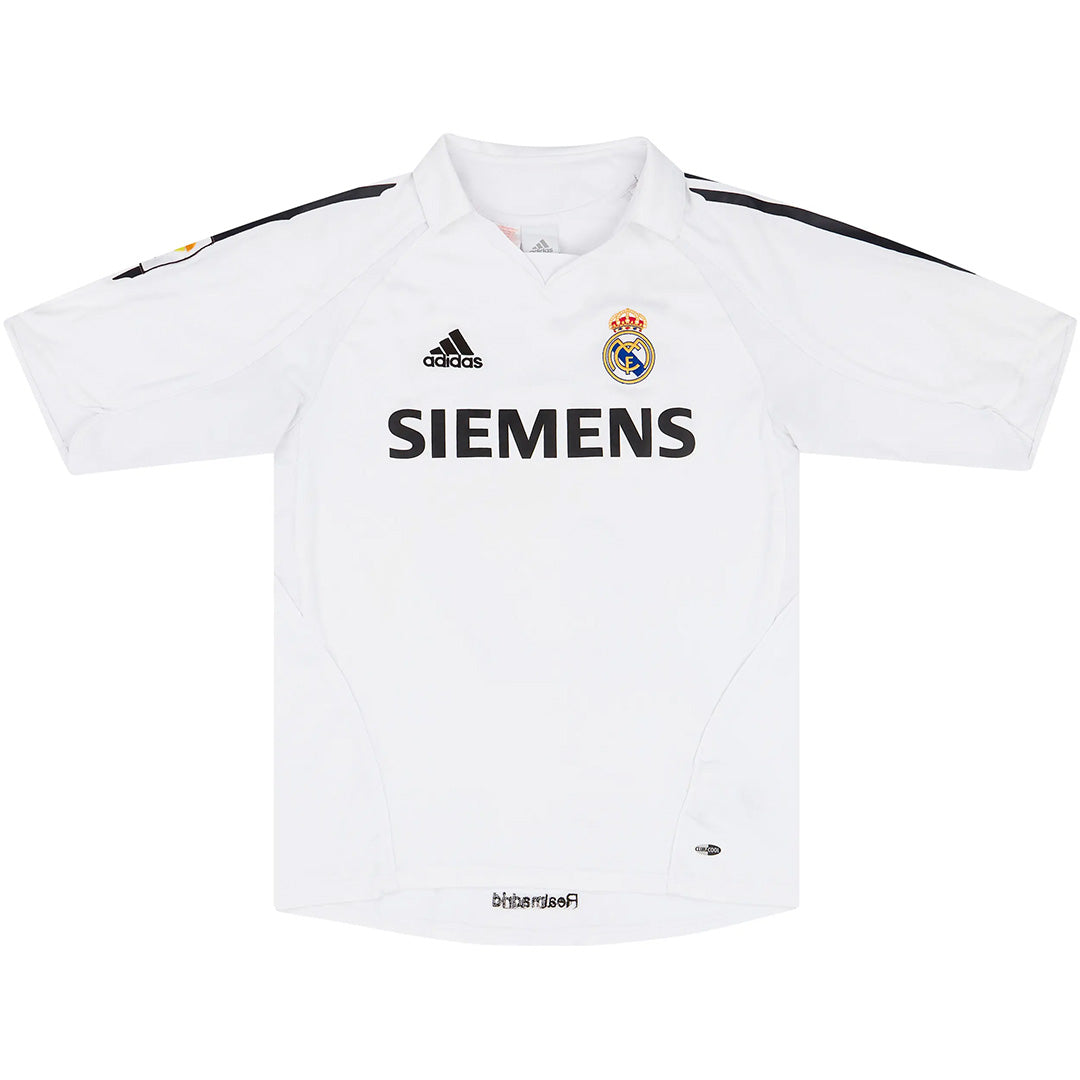 Beckham #23 Retro Real Madrid Home Jersey 2005/06 