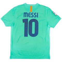 Messi #10 Retro Barcelona Away Jersey 2010/11 