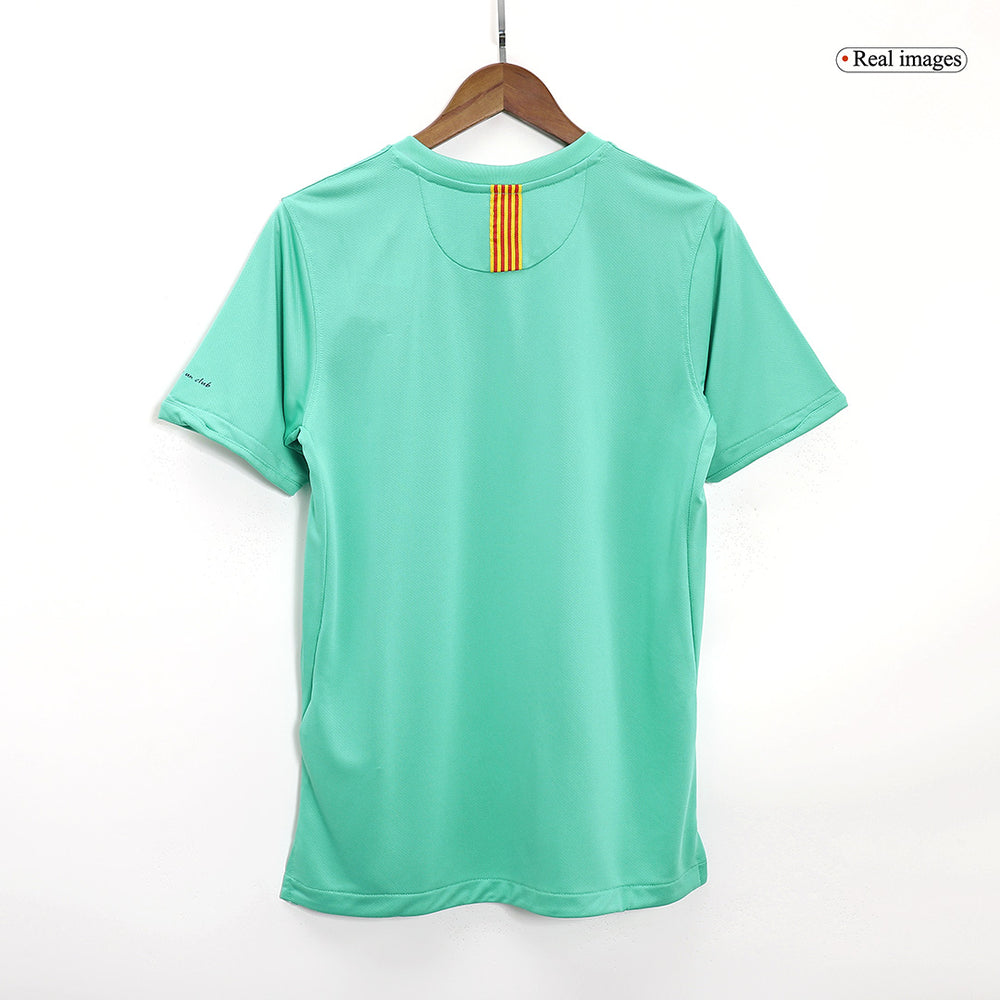 Messi #10 Retro Barcelona Away Jersey 2010/11 