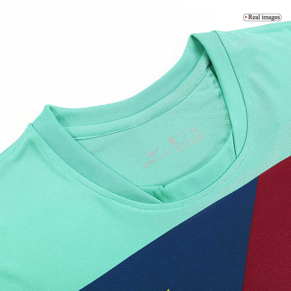 Messi #10 Retro Barcelona Away Jersey 2010/11 