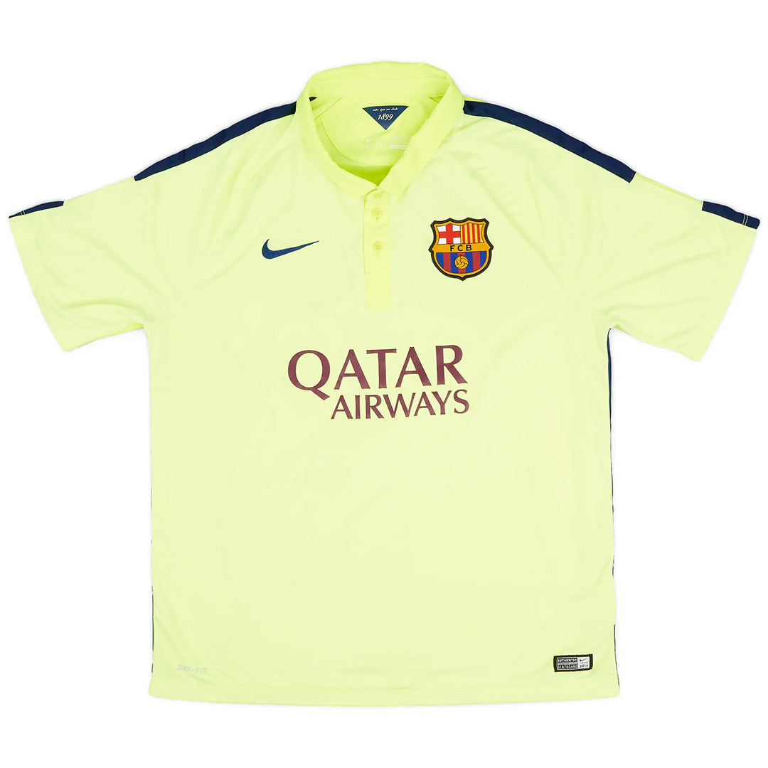 Messi #10 Retro Barcelona Third Jersey 2014/15 