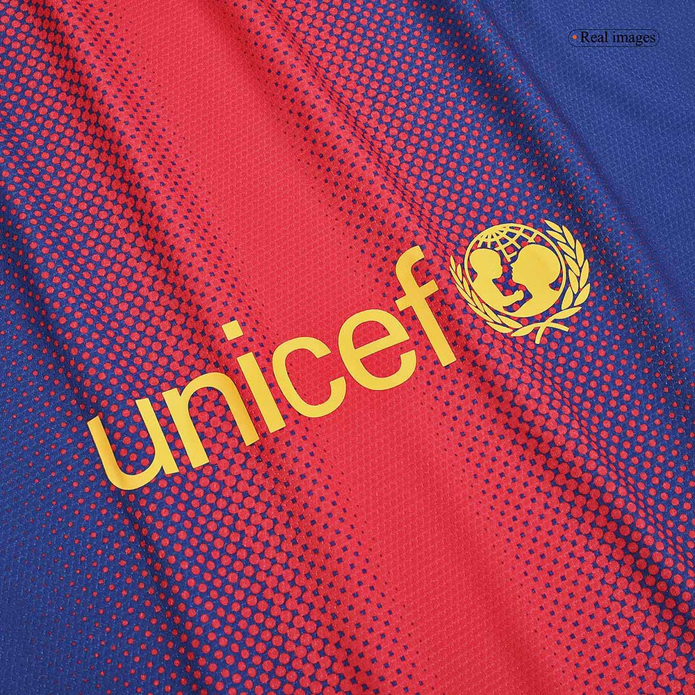 Messi #10 Retro Barcelona Home Jersey 2012/13 