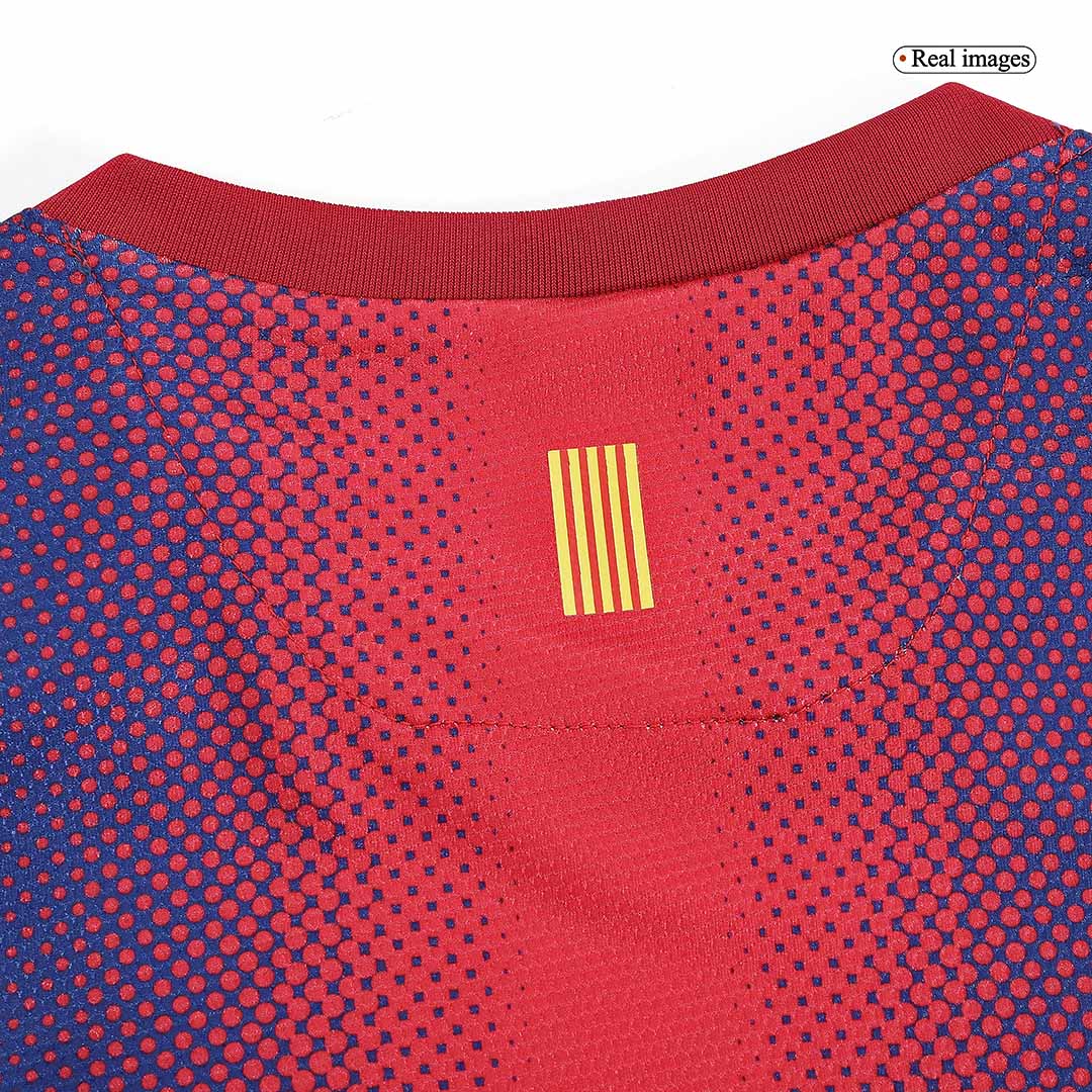 Messi #10 Retro Barcelona Home Jersey 2012/13 