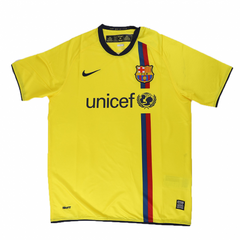 Messi #10 Retro Barcelona Away Jersey 2008/09 