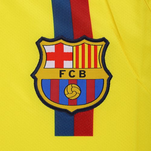 Messi #10 Retro Barcelona Away Jersey 2008/09 