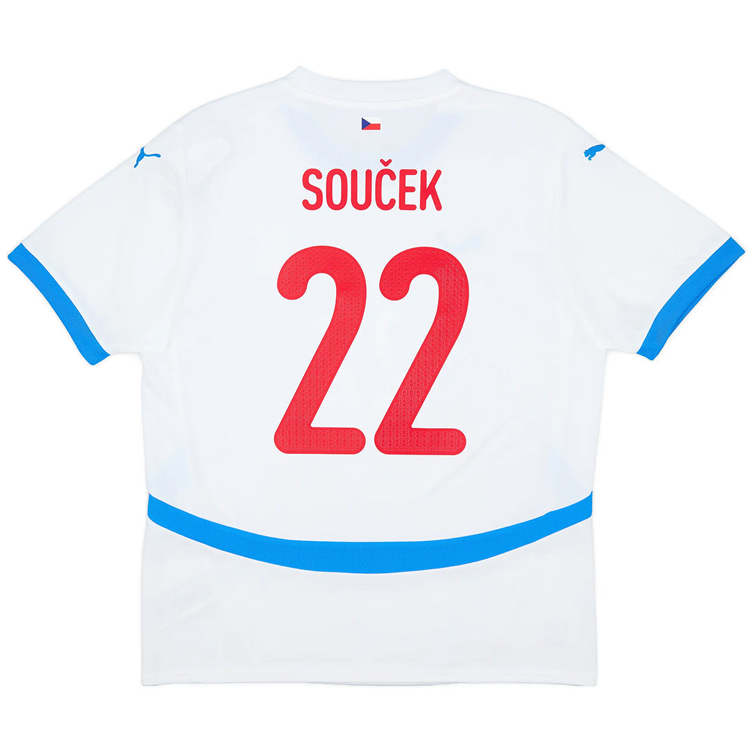 SOUČEK #22 Czech Away Jersey Euro 