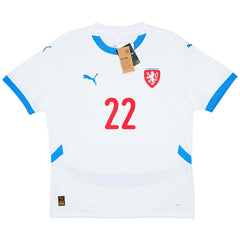 SOUČEK #22 Czech Away Jersey Euro 