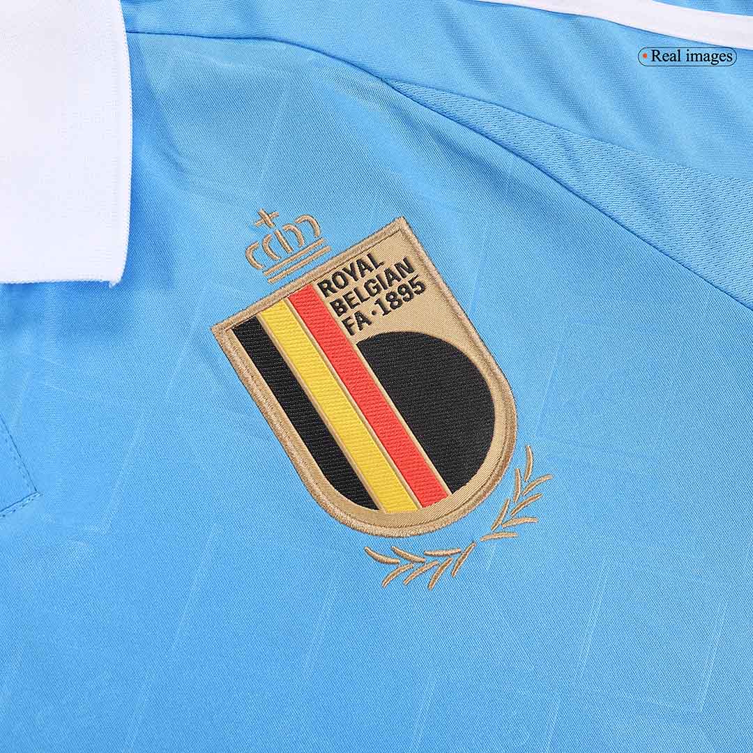 De Bruyne #7 Belgium Away Jersey EURO 