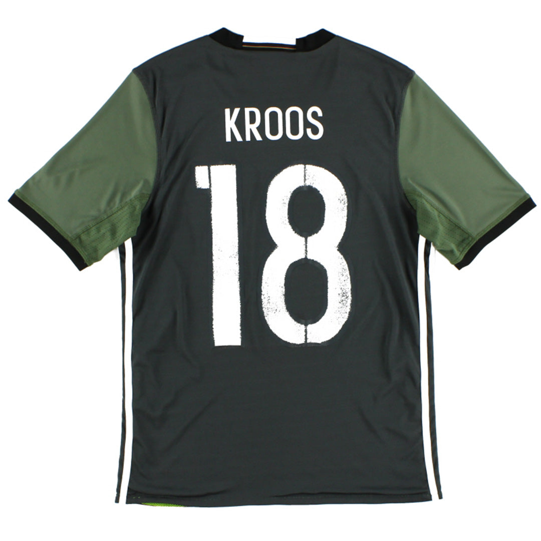 Kroos #18 Retro Germany Away Jersey 2016 