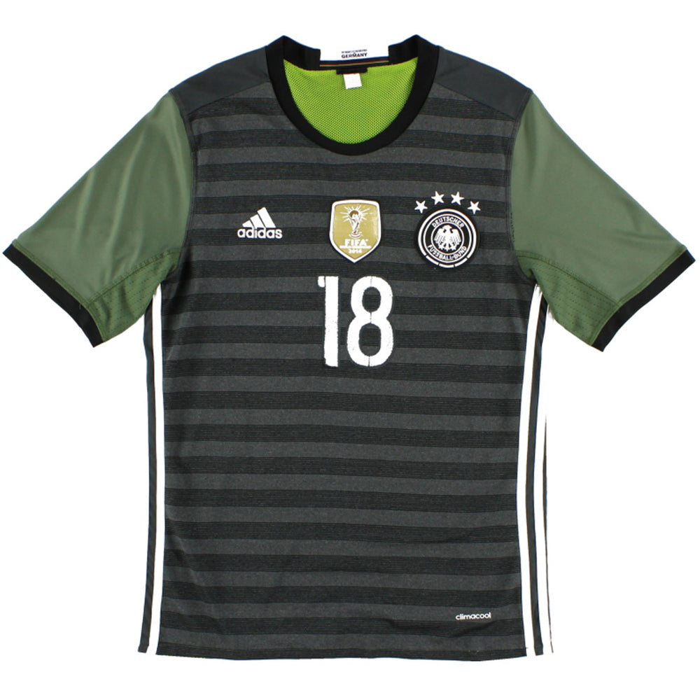 Kroos #18 Retro Germany Away Jersey 2016 