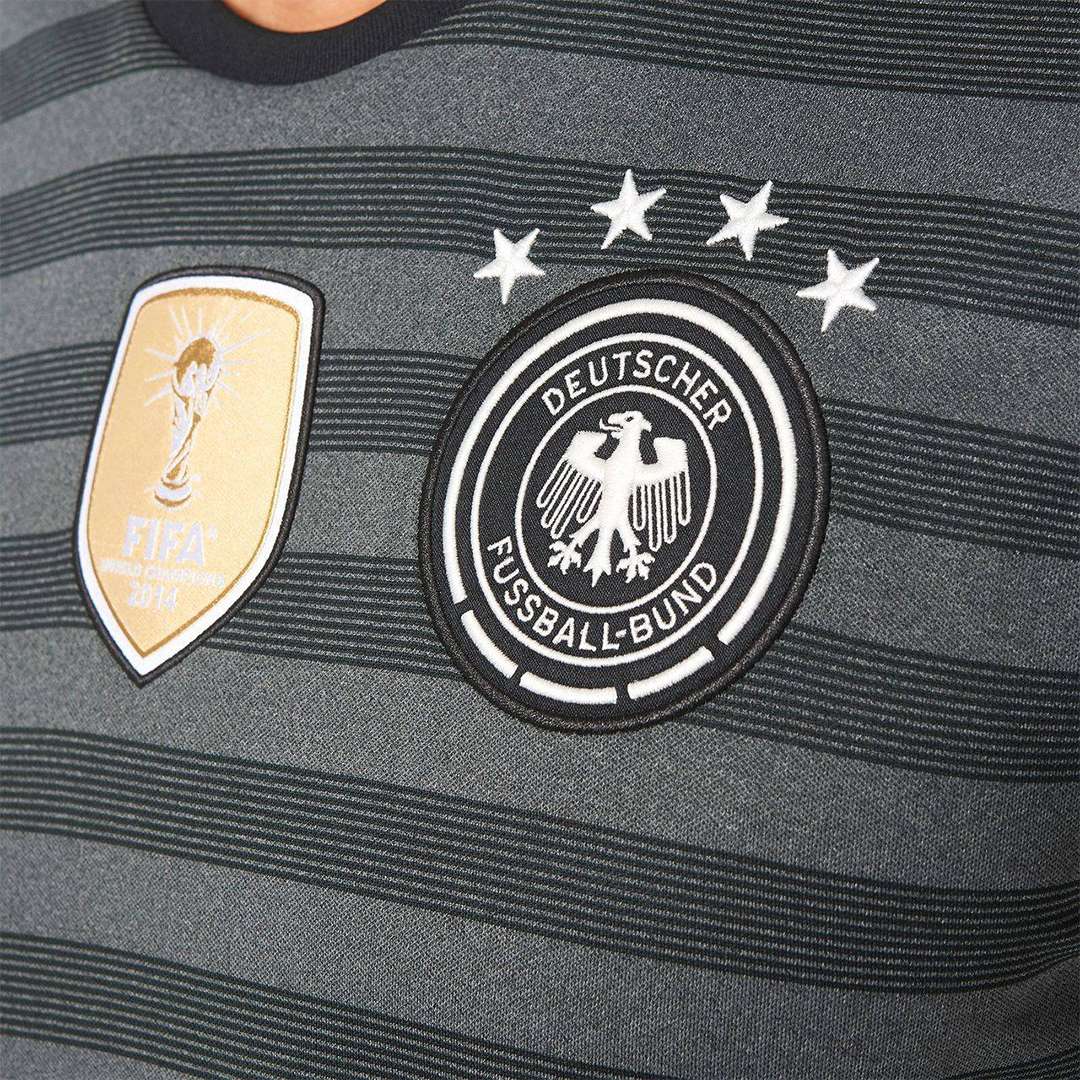 Kroos #18 Retro Germany Away Jersey 2016 