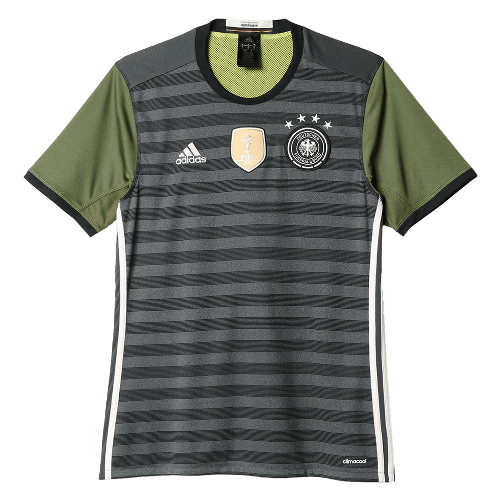 Müller #13 Retro Germany Away Jersey 2016 