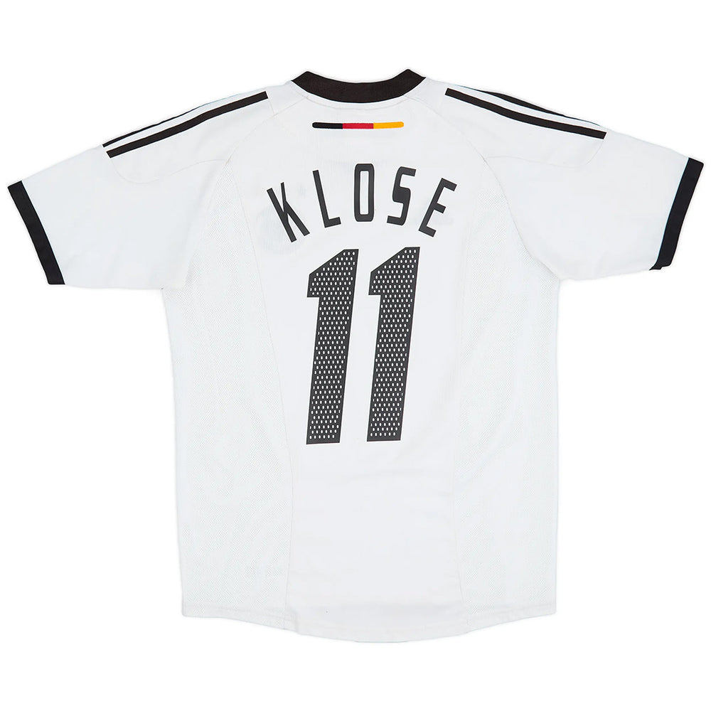 KLOSE #11 Retro Germany Home Jersey World Cup 2002 