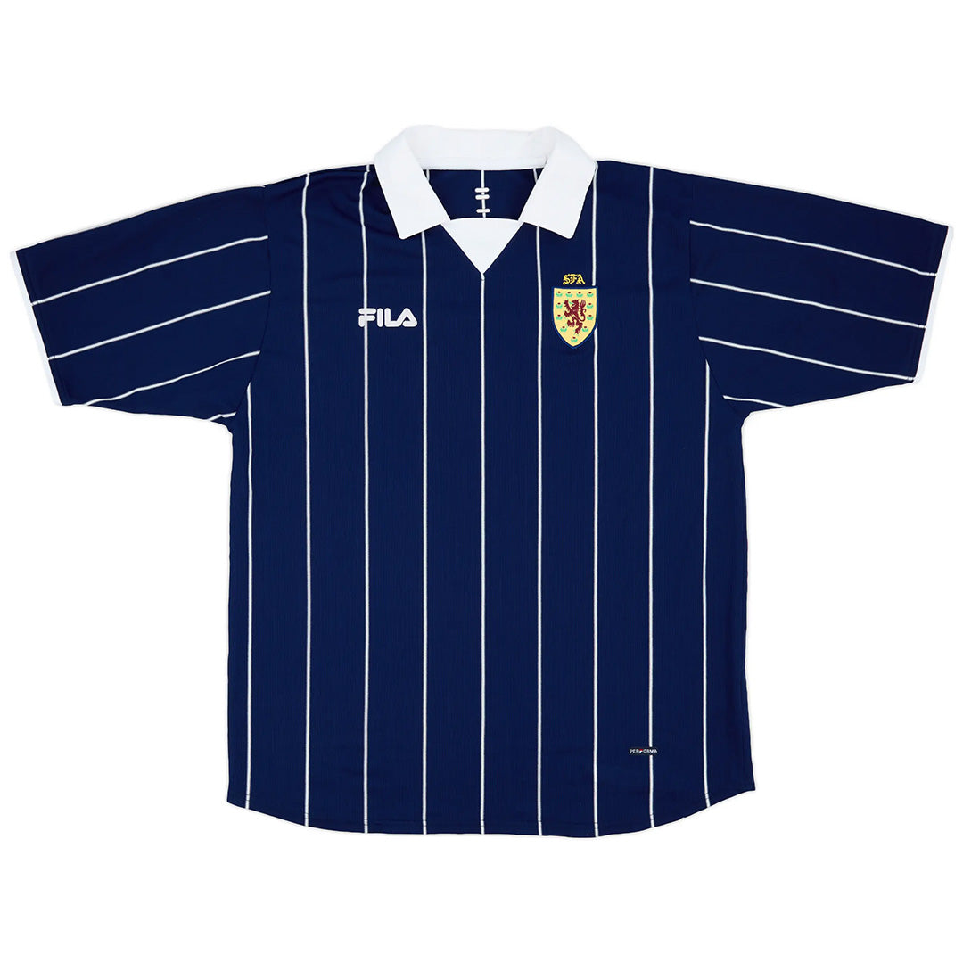 Retro Scotland Home Jersey 2002 