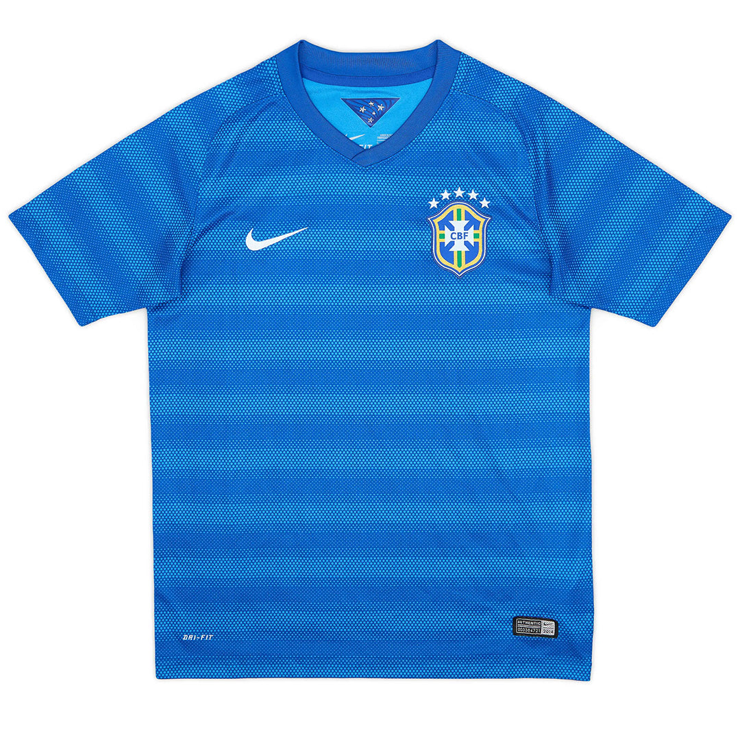 Retro Brazil Away Jersey World Cup 2014 