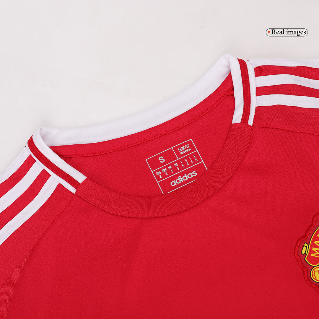 Manchester United Home Long Sleeve Jersey 