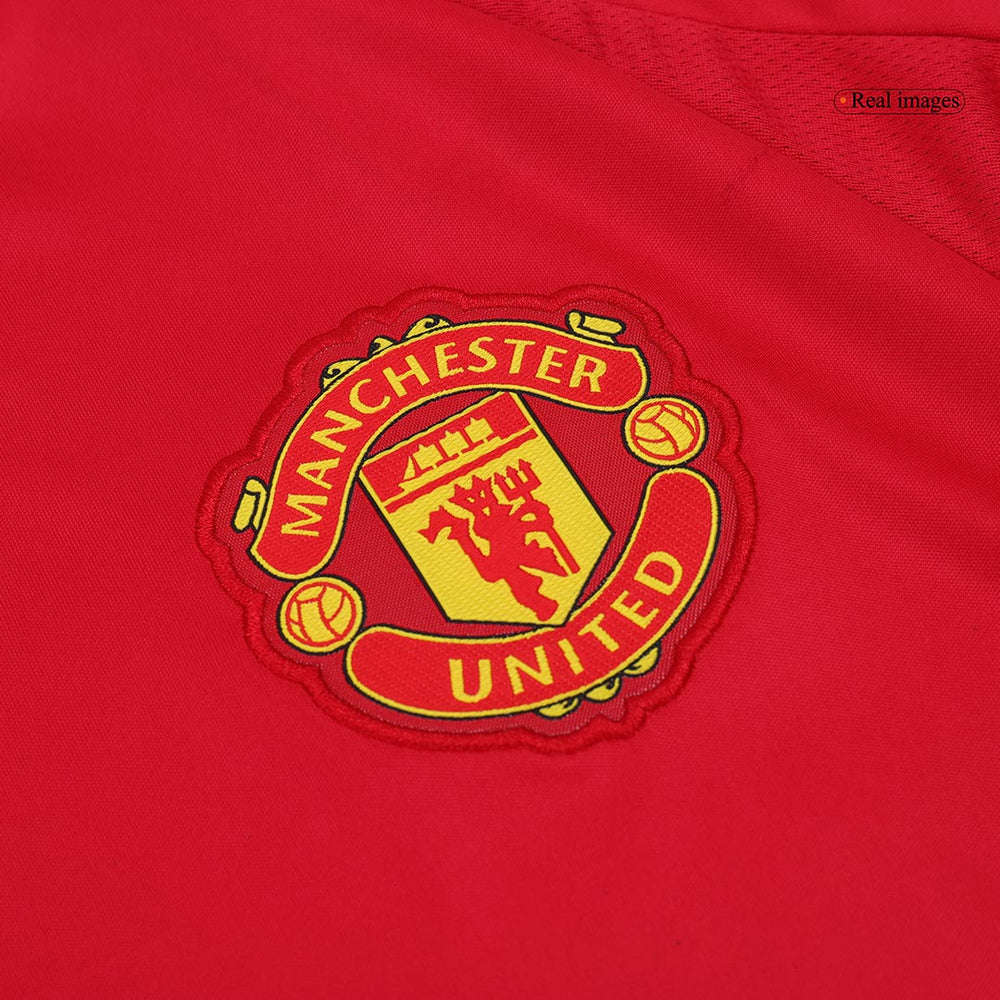 Manchester United Home Long Sleeve Jersey 