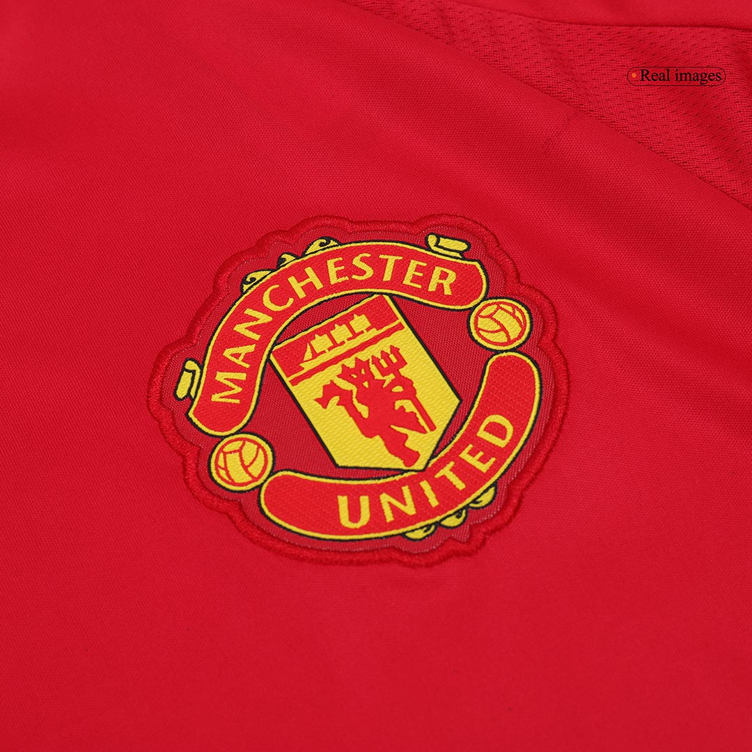 Manchester United Home Long Sleeve Jersey 