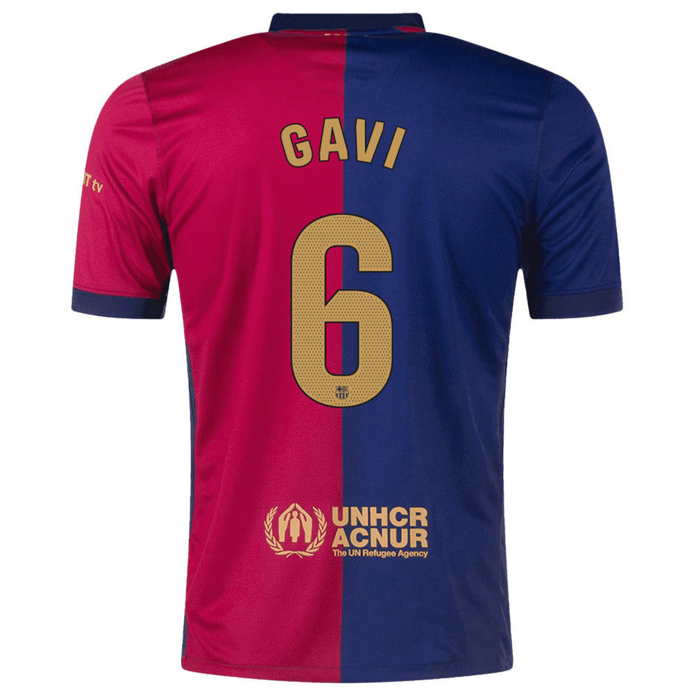 GAVI #6 Barcelona Home Jersey 